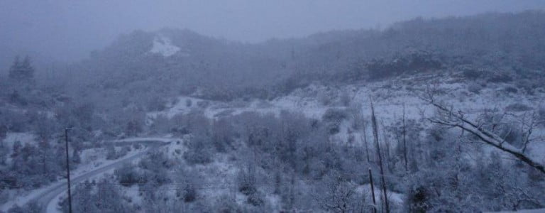 Διαμαρτυρία από το Ίσαρη, για αδιαφορία του Δήμου Μεγαλόπολης στην πρόσφατη χιονόπτωση