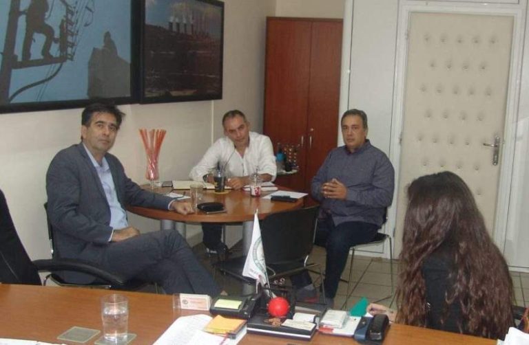 Συνάντηση του Δημάρχου Μεγαλόπολης με την ΓΕΝΟΠ ΔΕΗ