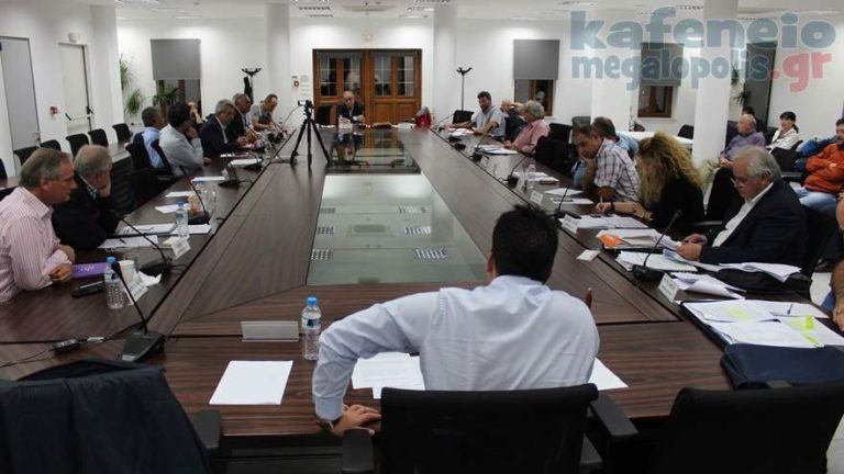 Δημοτικό συμβούλιο στην Μεγαλόπολη την Τετάρτη 31 Ιανουαρίου με 8 θέματα
