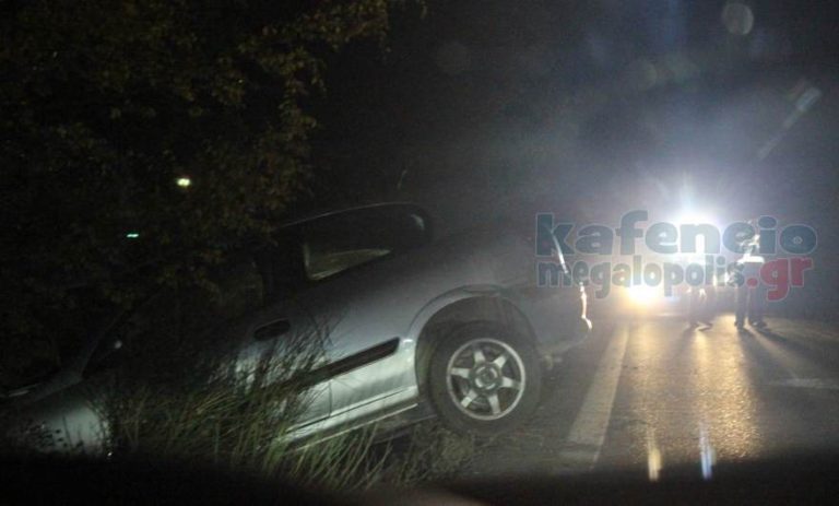 Τροχαίο με ελαφρύ τραυματισμό στην επαρχιακή οδό Μεγαλόπολης-Καρύταινας