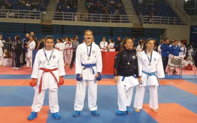 Διακρίσεις για 3 αθλήτριες από την Μεγαλόπολη στο Πανελλήνιο Κύπελο Καράτε