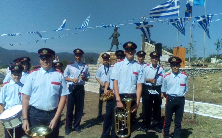 Η Φιλαρμονική Μεγαλόπολης στην αναπαράσταση της μάχης στην  Δραμπάλα και στον Βουτσαρά