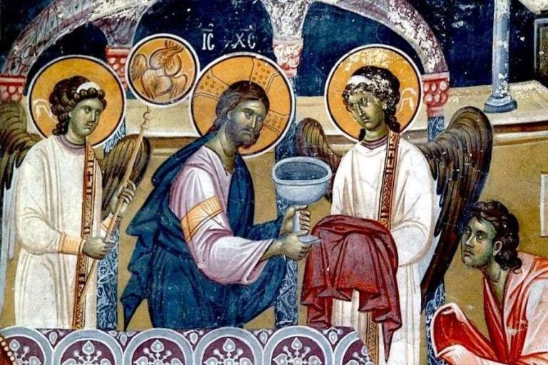 Ευχαριστία μετά τη Θεία Μετάληψη
