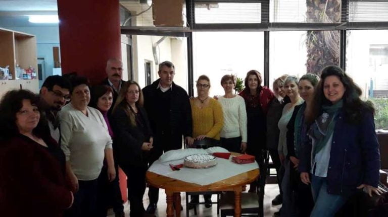 Η Κοινωνική Προστασία και Αλληλεγγύη του Δήμου Μεγαλόπολης έκοψε την πρωτοχρονιάτικη πίτα της