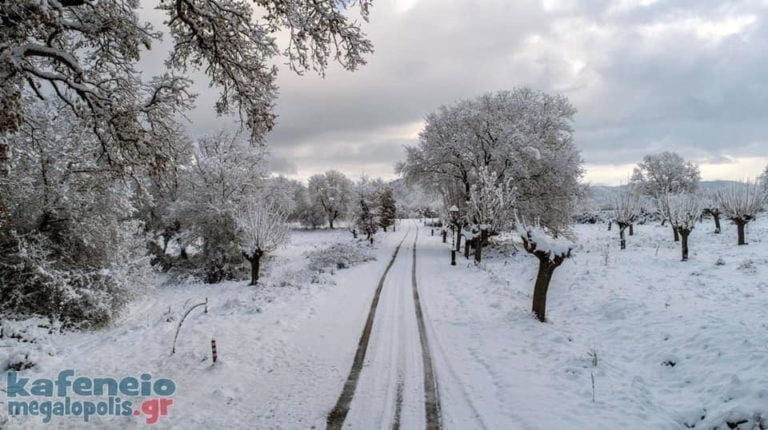 Δήμος Μεγαλόπολης: Προσοχή στους παγωμένους δρόμους