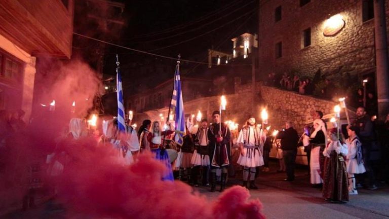 Λαμπαδηδρομίες στην Δημητσάνα τη Κυριακή 24 Μαρτίου