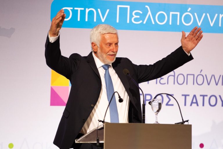 Μήνυμα νίκης μέσα στην Καλαμάτα για τον Πέτρο Τατούλη (pics,vid)
