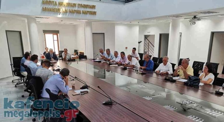 Δημοτικό συμβούλιο στην Μεγαλόπολη την Τρίτη 29 Οκτωβρίου με 35 θέματα