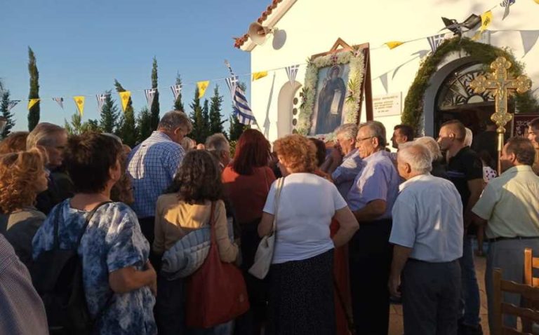 Ο εορτασμός του Αγίου Γερασίμου στο Λεοντάρι