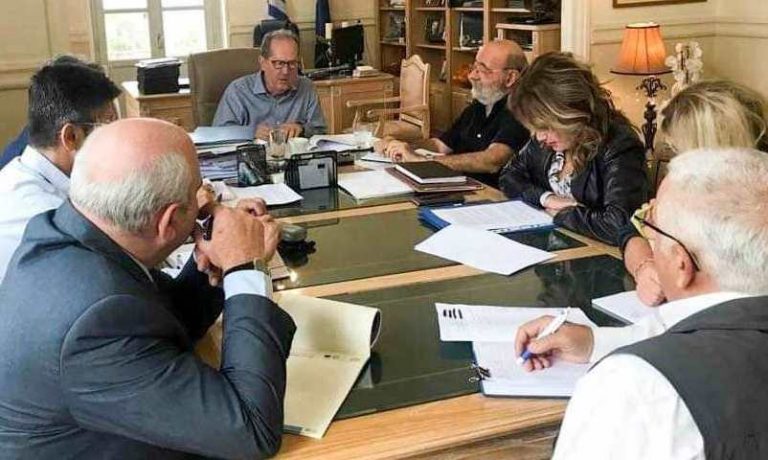 Συσκέψεις στην Περιφέρεια για την Μεγαλόπολη