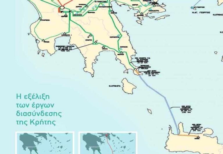 Σε πλήρη εξέλιξη οι εργασίες για τη ηλεκτρική διασύνδεση Μεγαλόπολης με Κρήτη – Πότε ξεκινά η πόντιση των καλωδίων