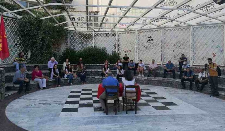 Η σύσκεψη των εργαζομένων που είχε προγραμματίσει η Κομματική Οργάνωση Τρίπολης του ΚΚΕ