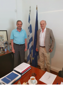 Συνάντηση της Edil Hellas με Σαμαρά – Ενημέρωση για τα έργα και τις δυνατότητες έλευσης αερίου στην Πελοπόννησο