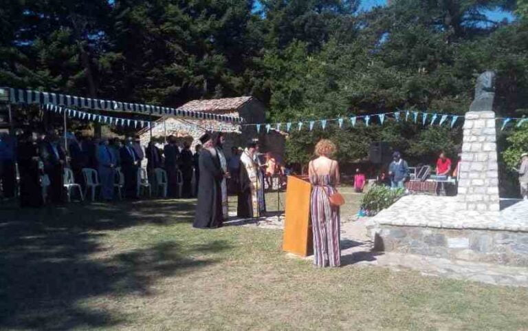 Ο εορτασμός στην ιστορική Μονή Ρεκίτσας