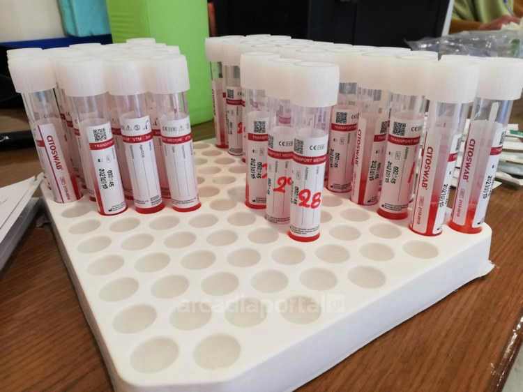 Τι έδειξαν τα rapid test σε Τρίπολη και Μεγαλόπολη