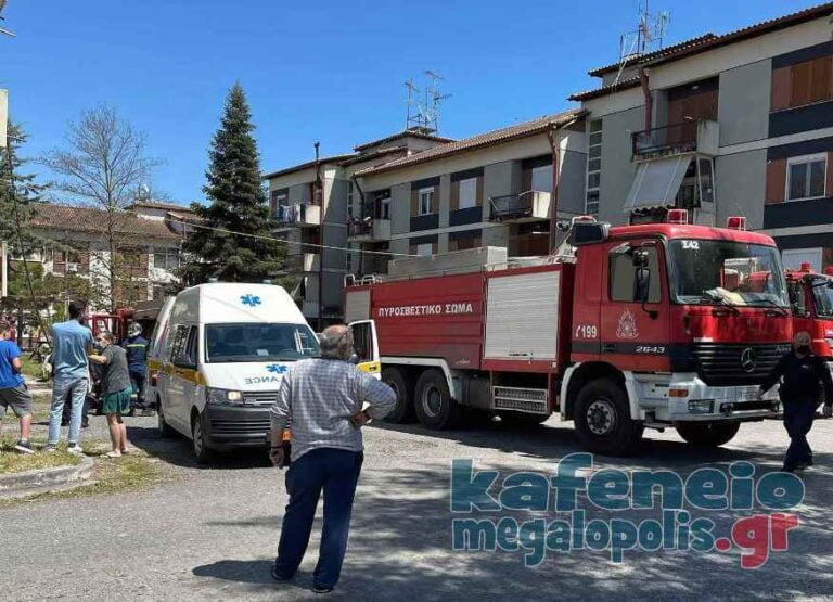 Κινδύνεψε από φωτιά ένας άνθρωπος στον Οικισμό της ΔΕΗ στην Μεγαλόπολη