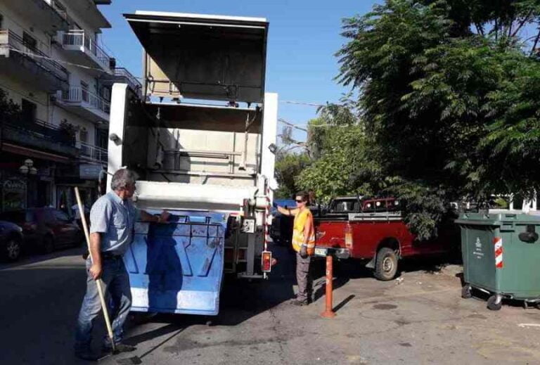 Δήμος Μεγαλόπολης: Απολύμανση και καθαρισμός κάδων απορριμμάτων