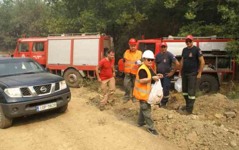 Σημαντική προσφορά από την Λιγνιτική Μεγαλόπολης στην κατάσβεση των πυρκαγιών
