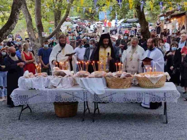 Ο εορτασμός της Αγίας Μεγαλομάρτυρος Θεοδώρας στο Βάστα Αρκαδίας (photo)