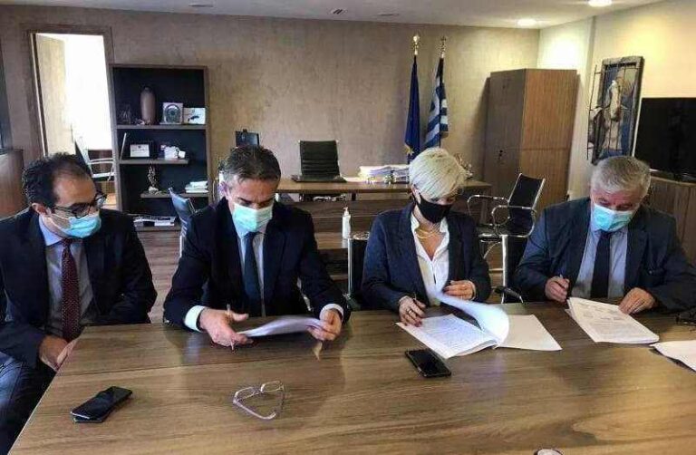 Μνημόνιο Συνεργασίας για την Ανέγερση Πρότυπου Ανοιχτού Καταστήματος Κράτησης στο Δήμο Μεγαλόπολης