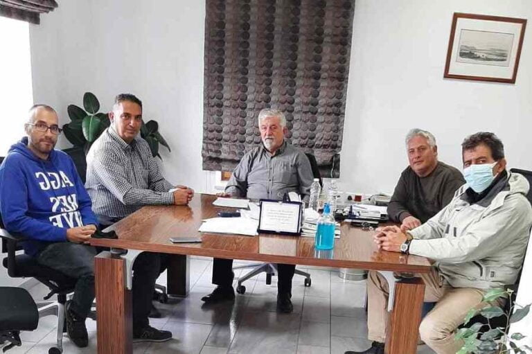 Συνάντηση του Δημάρχου Μεγαλόπολης κ. Αθανάσιου Χριστογιαννόπουλου με σωματεία των εργαζομένων της ΔΕΗ