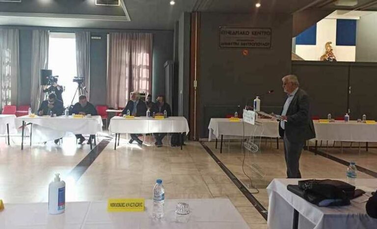 Χριστογιαννόπουλος στο Περιφ. Συμβούλιο: «Δεν συμβιβαστήκαμε με την Κυβέρνηση – Ζητάμε ξεχωριστή θέση για τη Μεγαλόπολη»