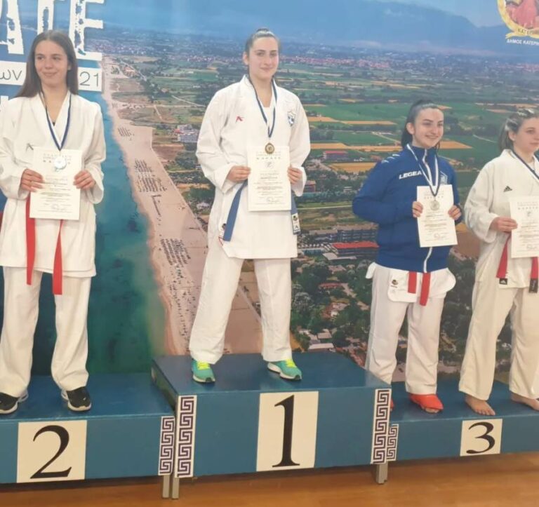 Χρυσό μετάλλιο για την Ιωάννα Κονδύλη στο Πανελλήνιο Πρωτάθλημα Καράτε