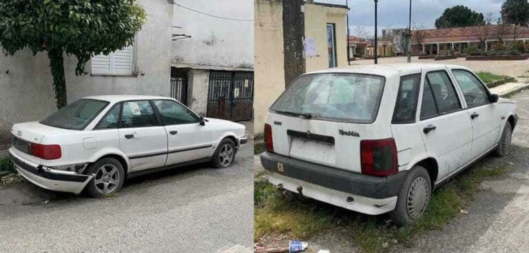 Ο Δήμος πρέπει να  καθαρίσει άμεσα  την πόλη από τα εγκαταλειμμένα οχήματα