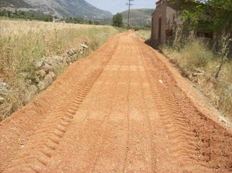 Ένταξη έργου αγροτικής οδοποιίας  του Δήμου Μεγαλόπολης στο πρόγραμμα “Αντώνης Τρίτσης”