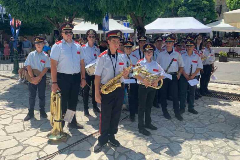 Η Φιλαρμονική  Μεγαλόπολης  στην ιστορική   Στεμνίτσα