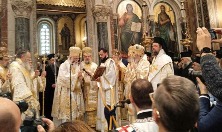 Η Δημοτική αρχή Μεγαλόπολης στην χειροτονία του νέου Μητροπολίτη Γόρτυνος και Μεγαλοπόλεως Νικηφόρου