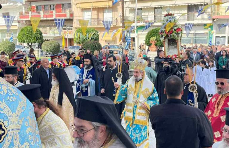 Μητρόπολη Γόρτυνος & Μεγαλοπόλεως: Ο Εορτασμός του πολιούχου Αγίου Νικολάου Μεγαλόπολης