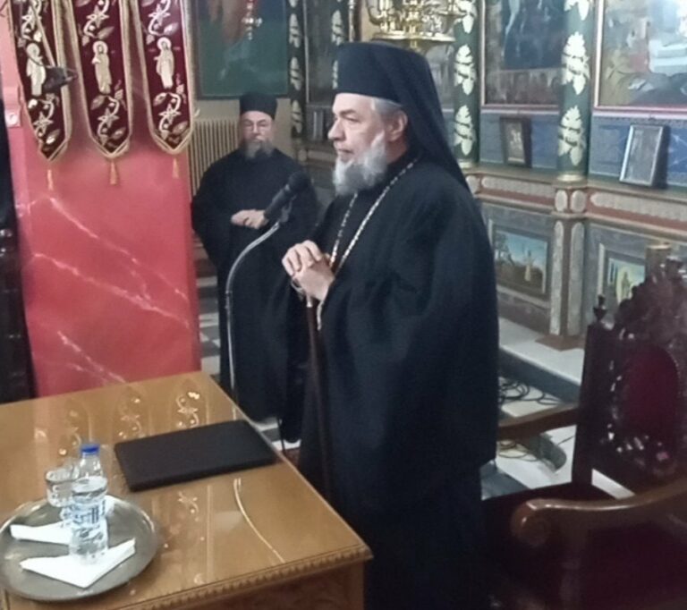 Την πρώτη Ιερατική Σύναξη πραγματοποίησε ο Μητροπολίτης Γόρτυνος και Μεγαλοπόλεως Νικηφόρος
