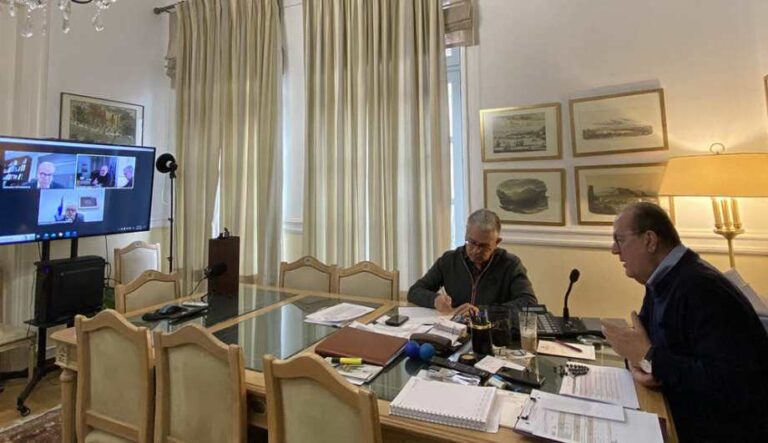 Σύσκεψη Παπαθανάση – Νίκα – Χριστογιαννόπουλου για το Επιχειρηματικό Πάρκο Μεγαλόπολης