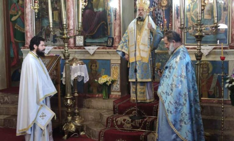 Ο Μητροπολίτης Νικηφόρος στους Χράνους