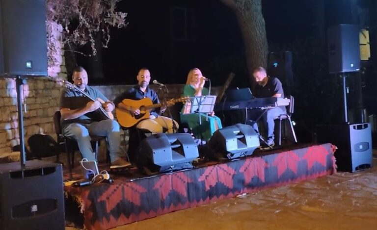 Μια όμορφη βραδιά στην Καρύταινα με τον μουσικό σχήμα “Γραμμές” (video)