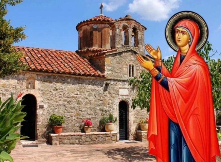 Ιερά Αγρυπνία στην Ιερά Μονή Φιλοσόφου στην μνήμη της Αγίας Άννας την Παρασκευή 8 Δεκεμβρίου