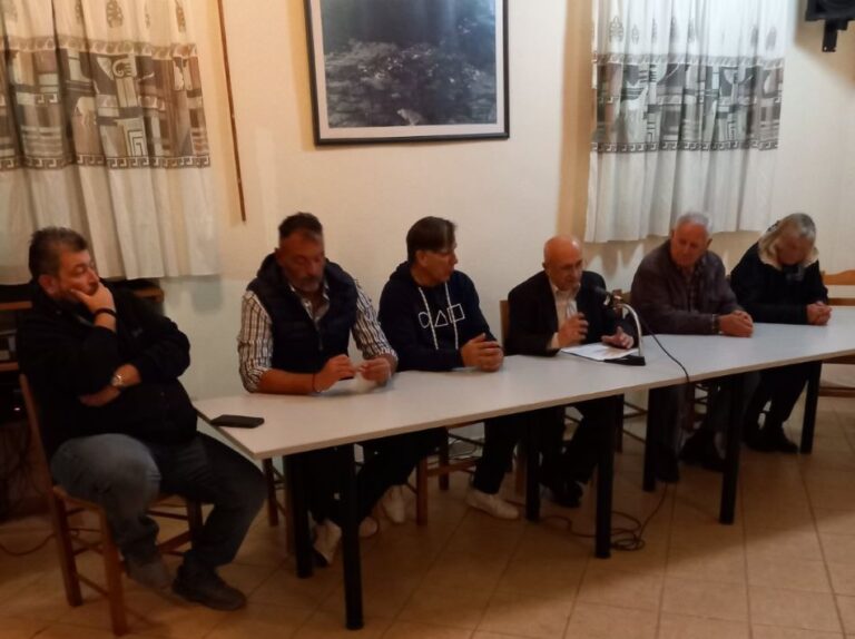 Η εκδήλωση της τοπικής κοινότητας Ραψομμάτη για την κοπή πίτας