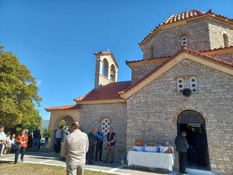 Η Ιερά Πανήγυρις του Αγίου Γεωργίου Ακόβου, χοροστατούντος του Μητροπολίτου Γόρτυνος κι Μεγαλοπόλεως κ.κ. Νικηφόρου