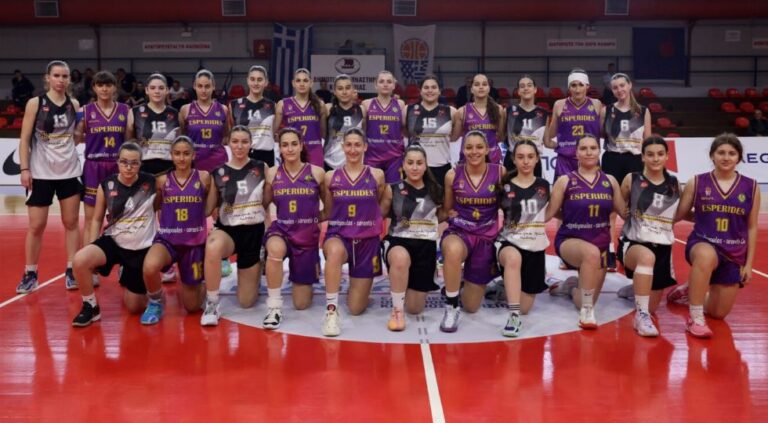 Πανελλήνιο Νεανίδων, Final-8: Εσπερίδες-Πελασγός 67-36