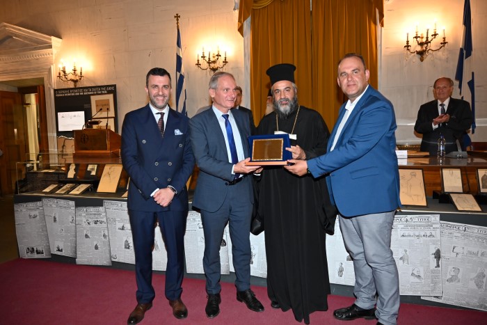 Η εκδήλωση παρουσίασης του βιβλίου της Παγγορτυνιακής Ένωσης «Μοναστήρια και Ασκητήρια της Γορτυνίας» (photo)