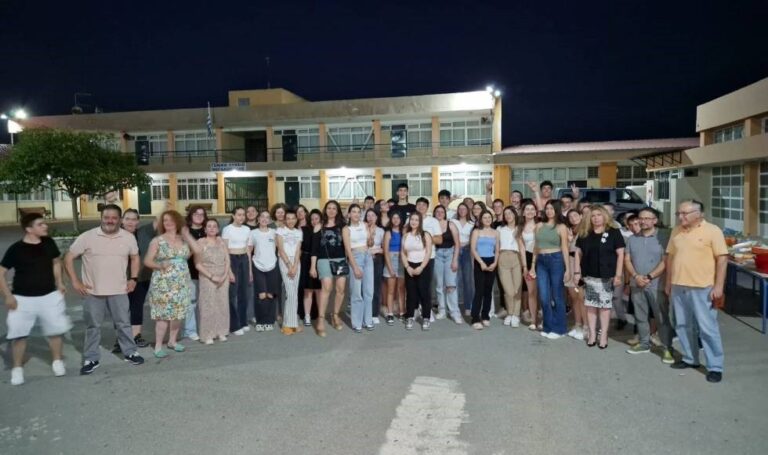 Εκδήλωση αποφοίτησης στο γυμνάσιο Μεγαλόπολης