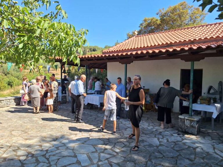 Στην Αγία Μαρίνα στο Παλαμάρι