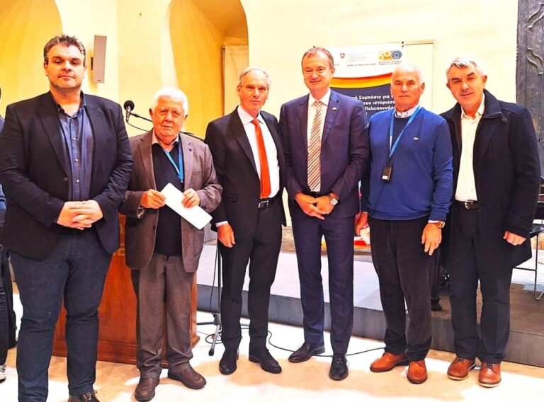 Σημαντική παρέμβαση του Δήμου Μεγαλόπολης στο Ελληνο-Ελβετικό συμπόσιο για τον σιδηρόδρομο στην Πελοπόννησο