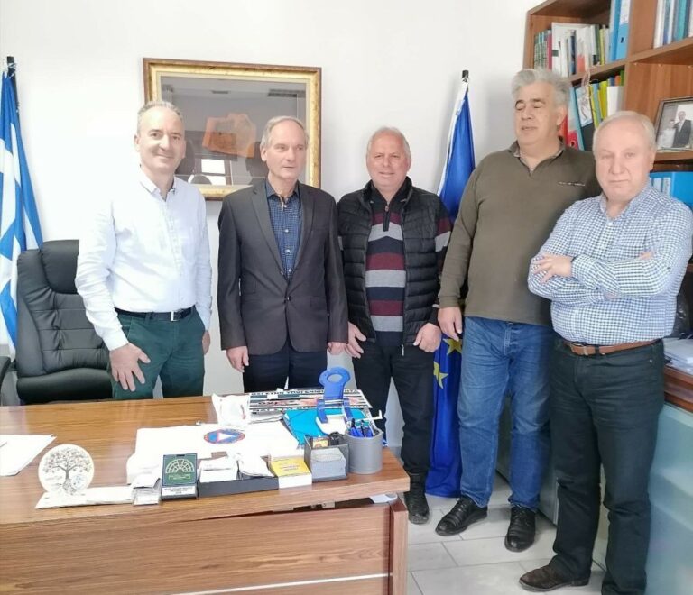 Συνάντηση συλλόγου Τριτέκνων με τον Δήμαρχο Μεγαλόπολης