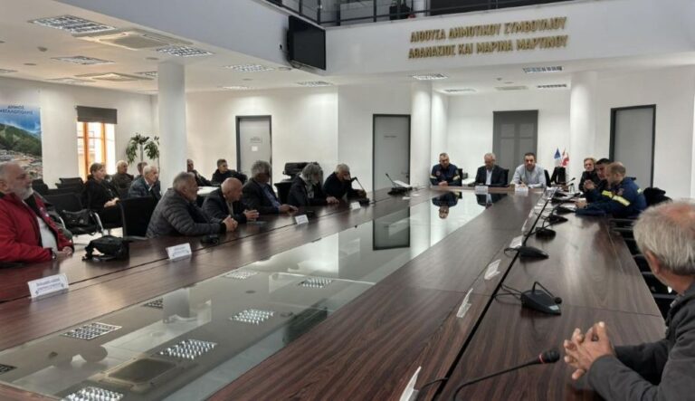Πολιτική Προστασία Δήμου Μεγαλόπολης: Ενημέρωση για πρόληψη πυρκαγιών σε προέδρους Δημοτικών Κοινοτήτων