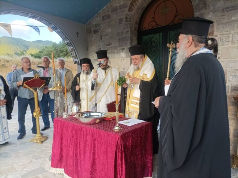 Θυρανοίξια Ιερού Ναού Αγίου Νεκταρίου στην  Μητρόπολη Γόρτυνος και Μεγαλοπόλεως
