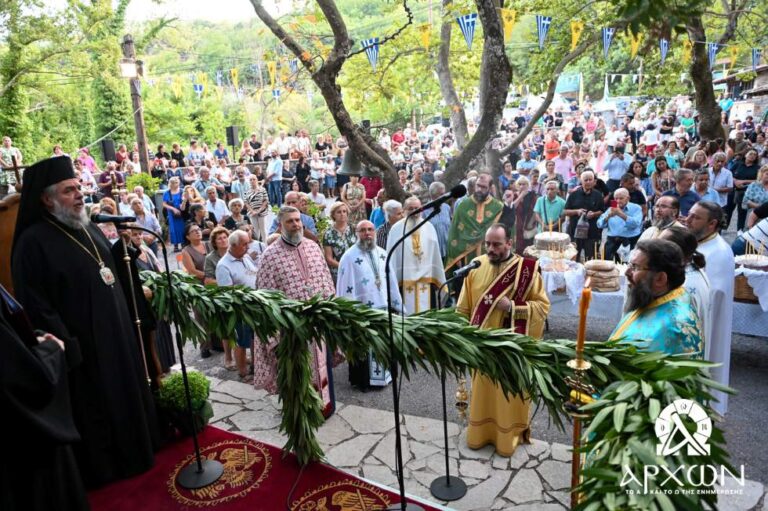 Πανηγυρικός Αρχιερατικός Εσπερινός στο Ι. Προσκύνημα της Αγίας Θεοδώρας Βάστα