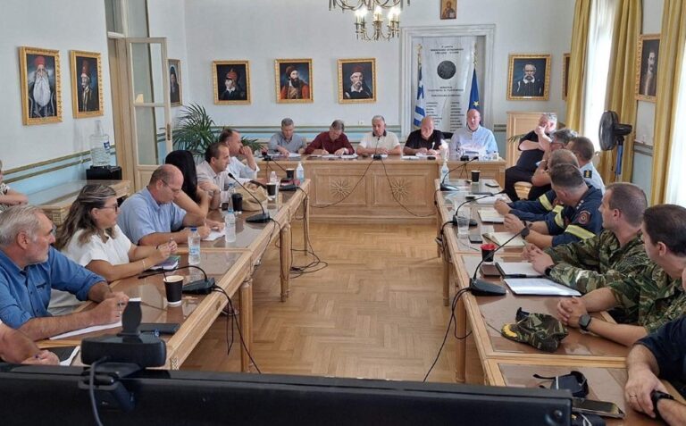 Συνεδρίαση Συντονιστικού Οργάνου Περιφέρειας Πελοποννήσου-Αντιπλημμυρικές παρεμβάσεις και συνεργασία φορέων