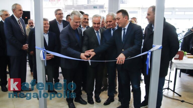 Τα εγκαίνια της Περιφερειακής Δομής Μεγαλόπολης για την στήριξη της Επιχειρηματικότητας (video-photo)